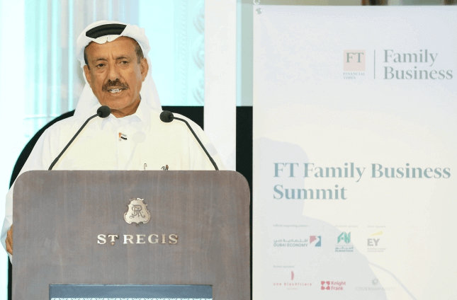 Khalaf Al Habtoor’s keynote speech at the FT Family Business Summit