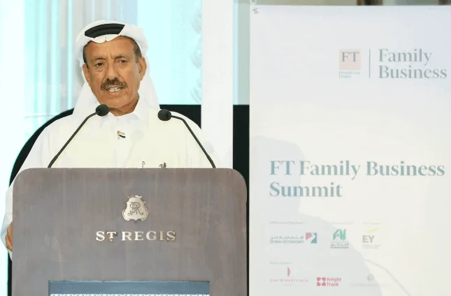 Khalaf Al Habtoor’s keynote speech at the FT Family Business Summit