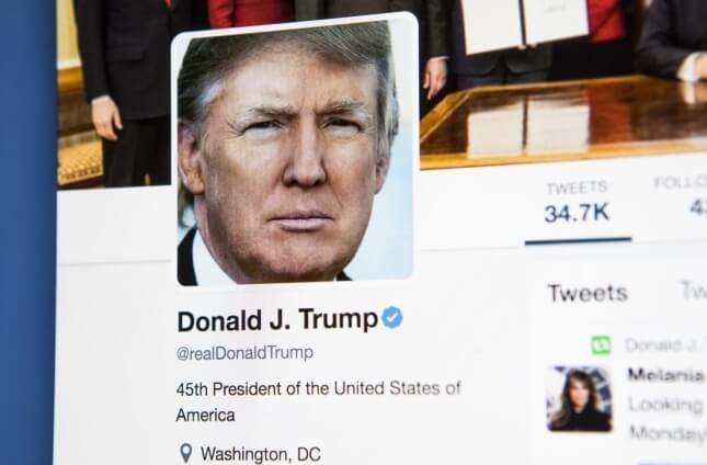 Trump’s Twitter feed is a magnet for bigots