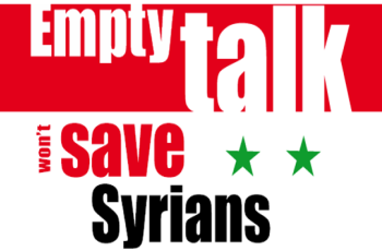الكلام الفارغ لن ينقذ السوريين