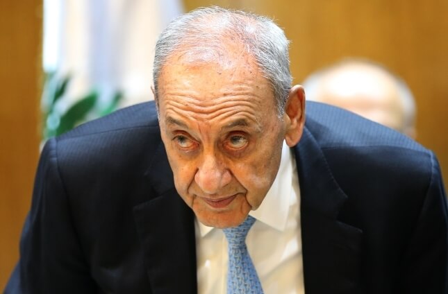 رئيس مجلس النواب اللبناني ينكشف على حقيقته