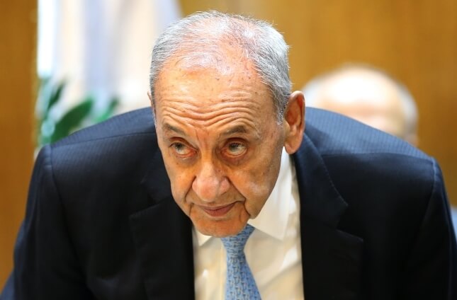 Lebanon’s Speaker shows his true colours